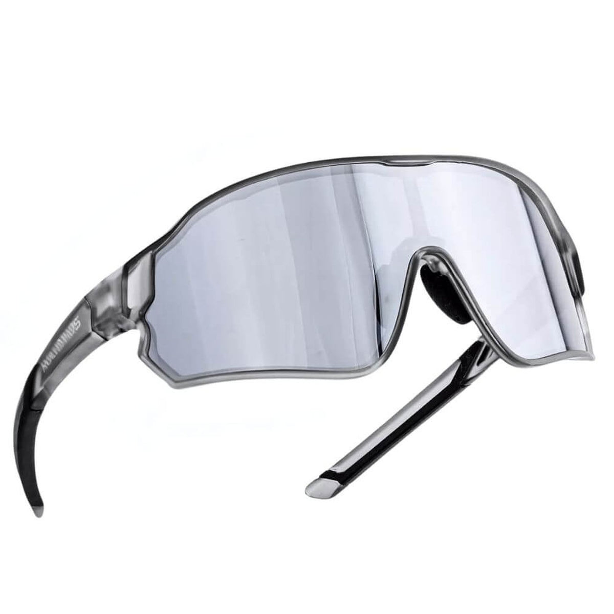 gafas polarizadas rockbros modelo 10136 vista trasera del lente y las patillas