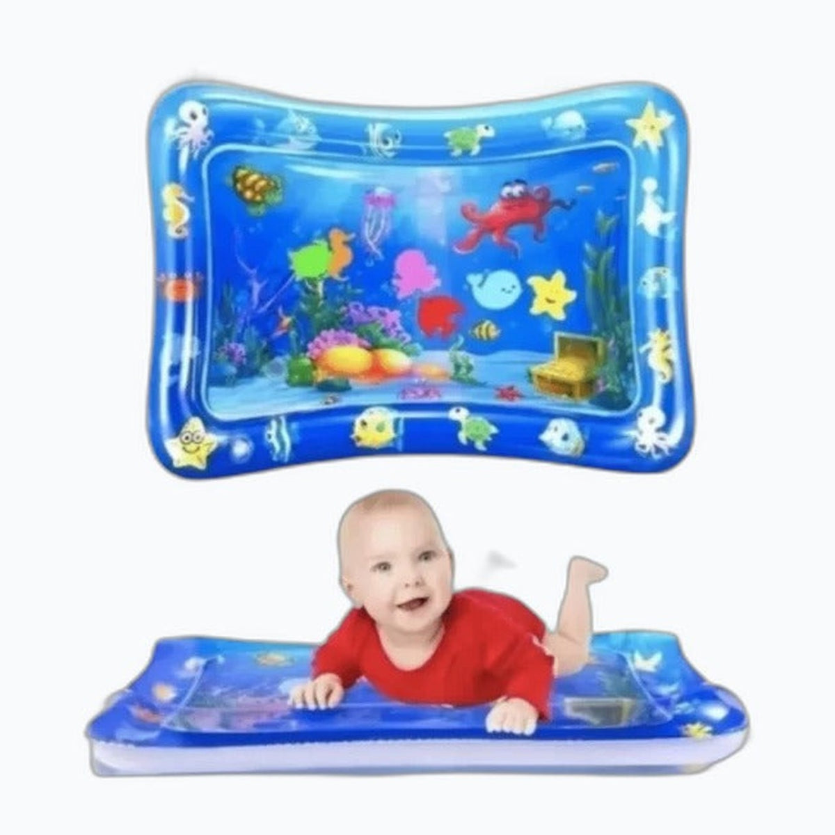 Tapete de Agua Sensorial para Bebés - Estimulación Visual en Tummy Time - foto 3 de 4
