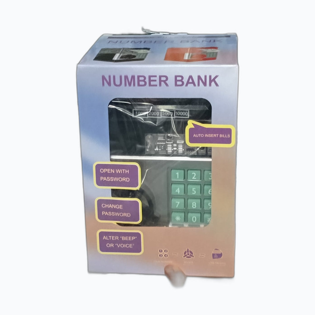 Caja Fuerte Electrónica Portátil para Niños - Ahorro con Clave de 4 Dígitos - foto 5 de 5
