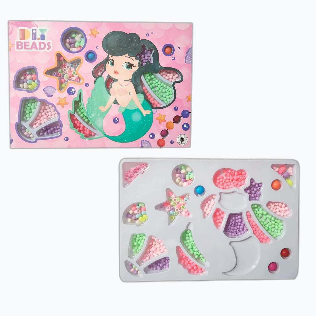 Set Para Hacer Pulseras y Collares - Kit de Cuentas para Niñas - foto 2 de 4