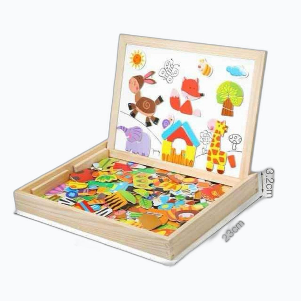 Tablero Montessori 3 en 1 - foto 2 de 6