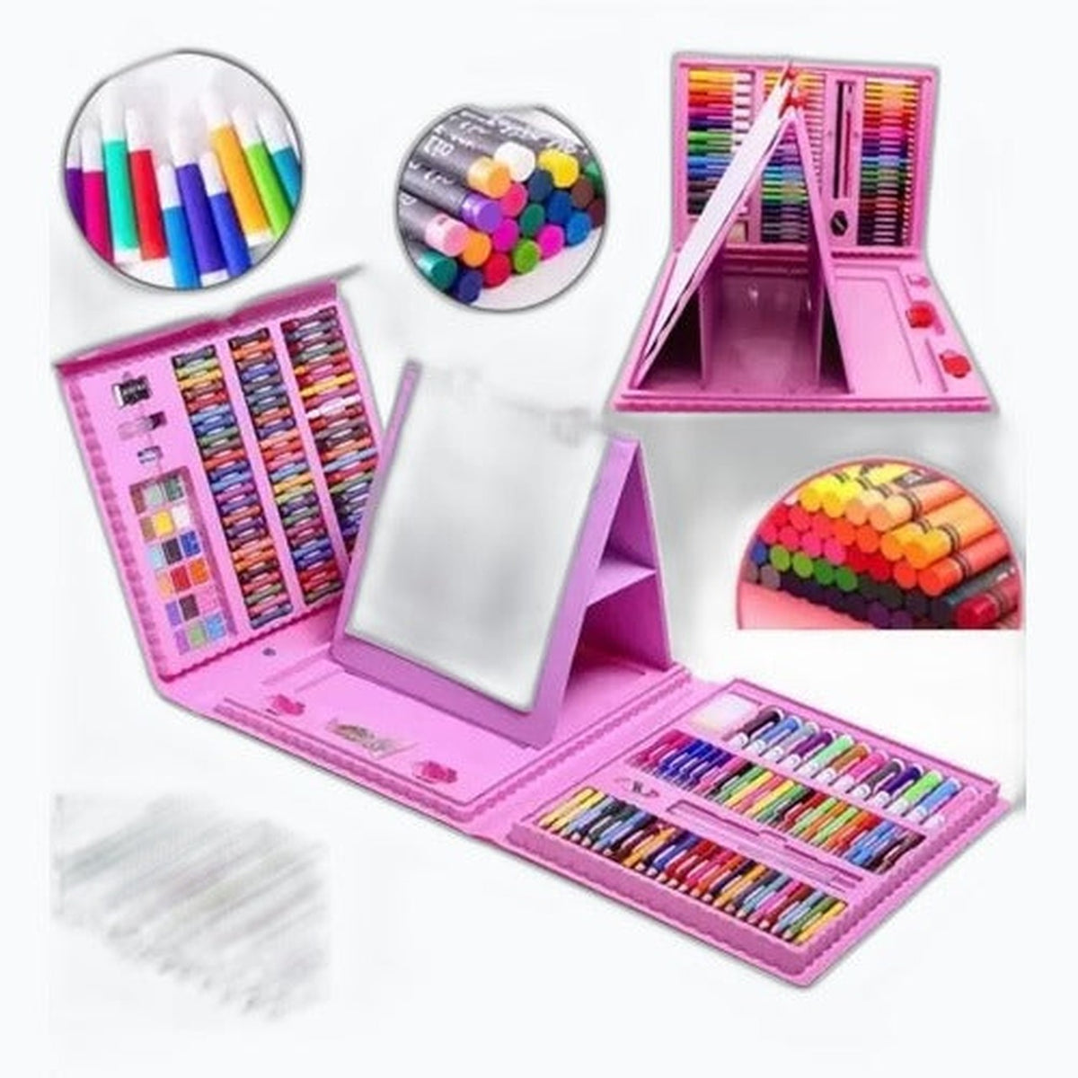 Set de Arte Escolar Didáctico 208 Piezas - foto 4 de 4