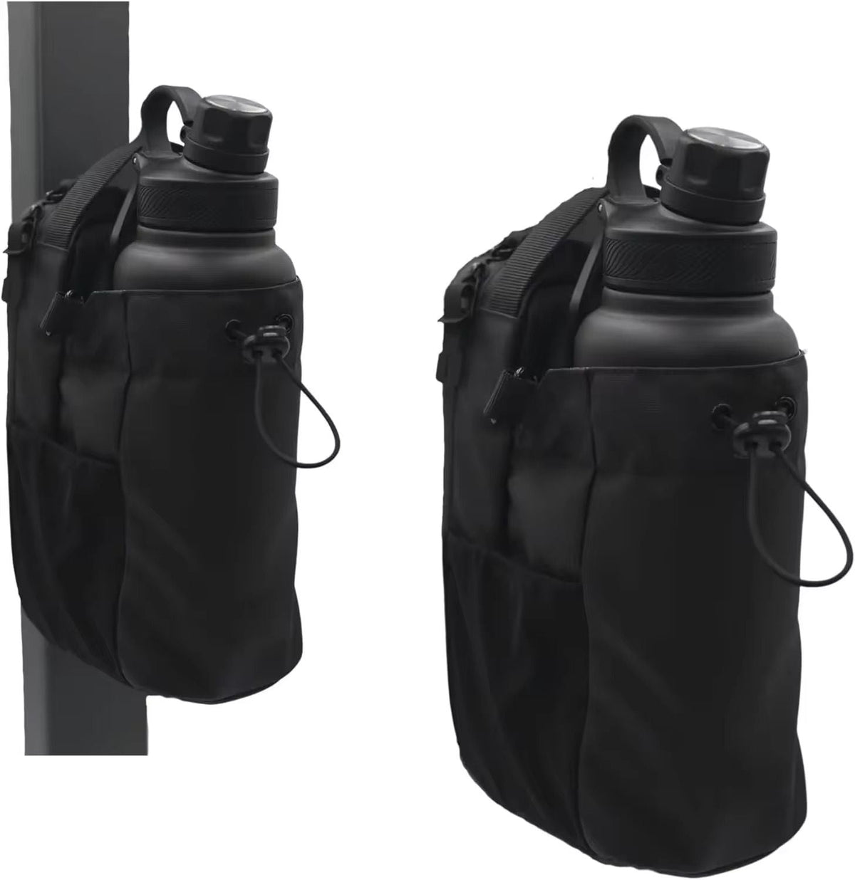 bolso magnético deportivo porta botella para gimnasio - foto 4 de 5, correa ajustable