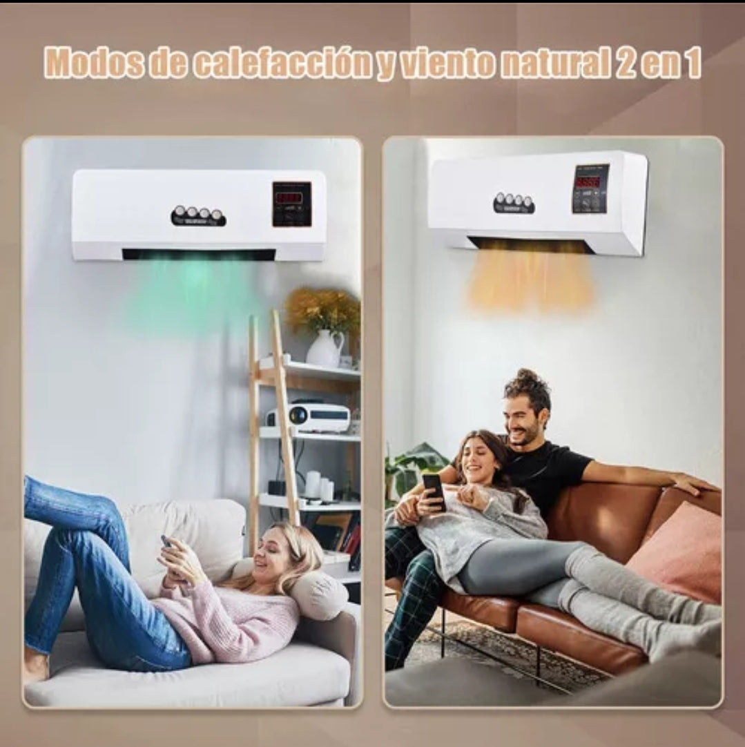 Control remoto del calefactor de pared 2 en 1 con ventilador