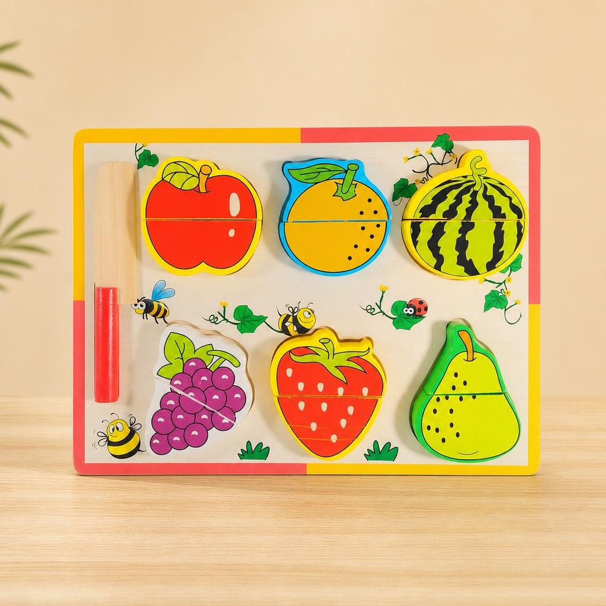 Juego de Mesa Didáctico de Frutas para Niños - foto 2 de 4