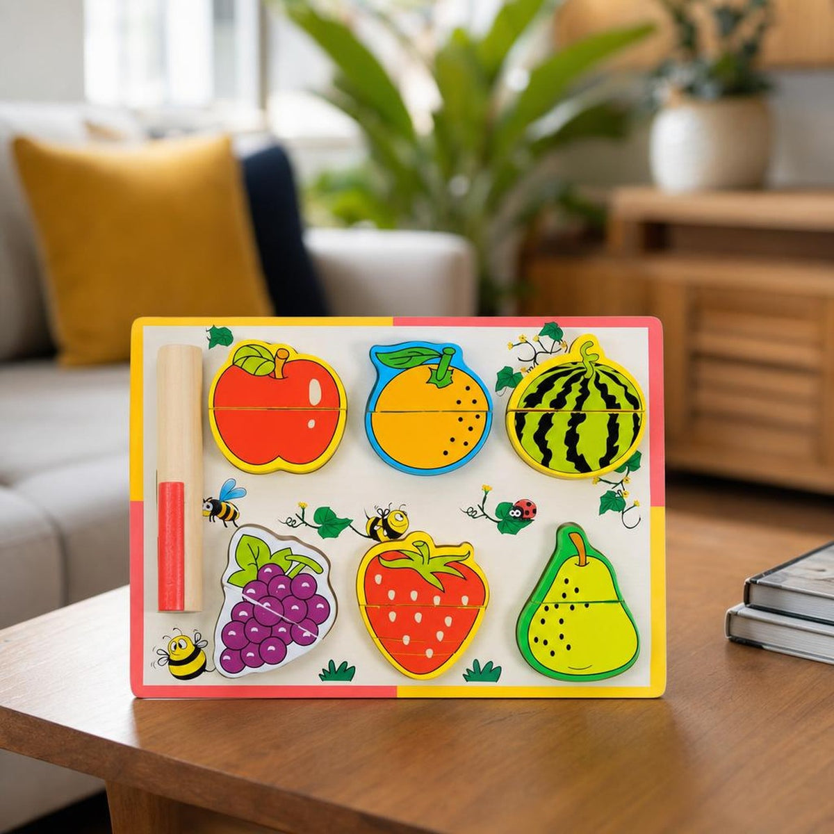 Juego de Mesa Didáctico de Frutas para Niños - foto 3 de 4