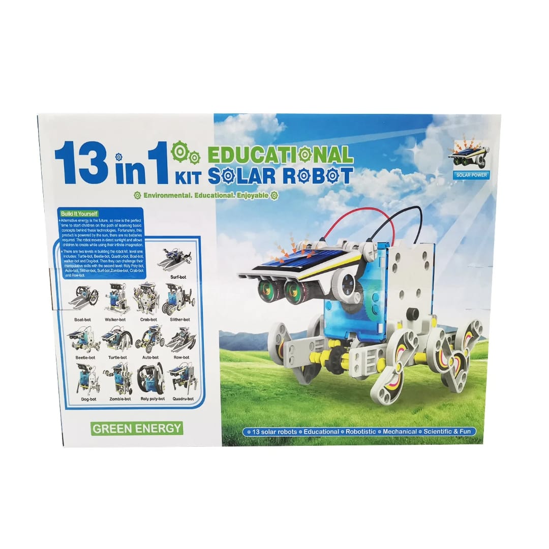 Robot Solar 13 en 1 - caja del kit